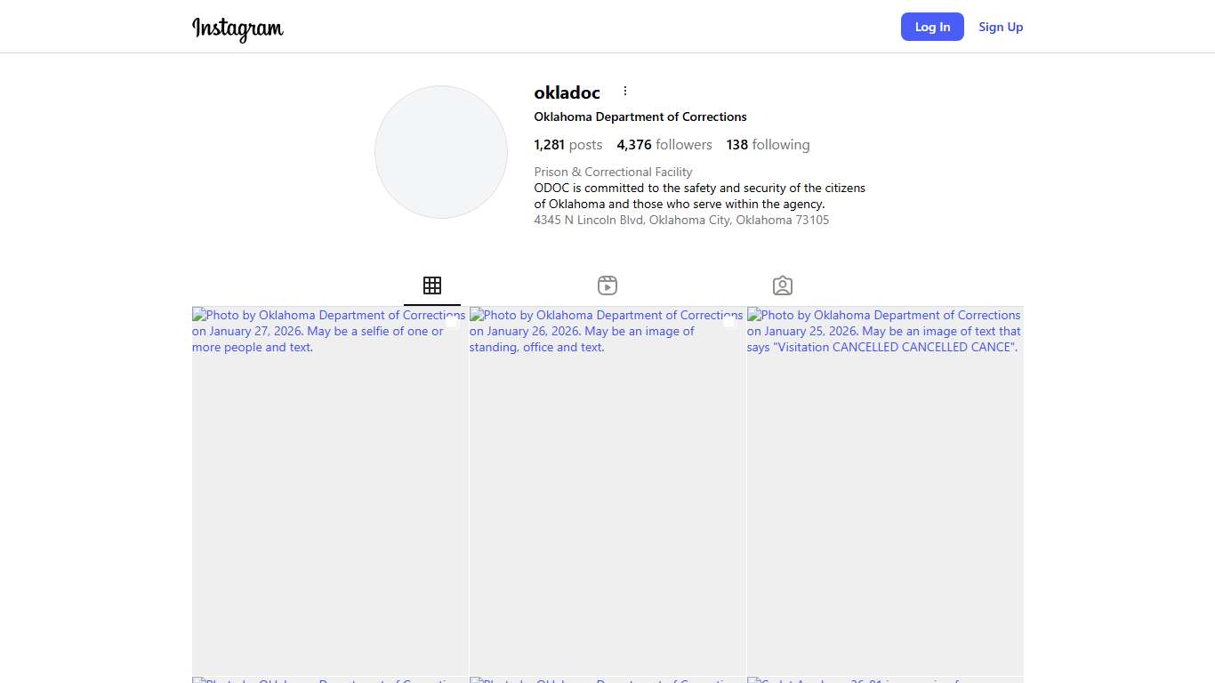 Oklahoma Department of Corrections (@okladoc) • Instagram photos and videos